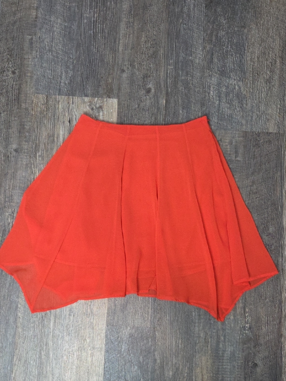 Jack by BB Dakota Bright Red Circle Skirt